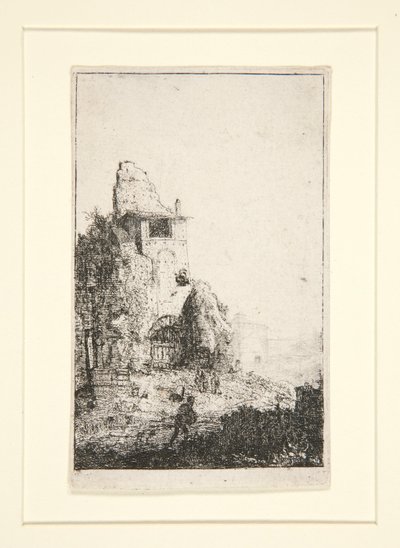 Calidarium de las Termas de Diocleciano de Bartholomeus Breenbergh
