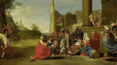 La adoración de los Reyes de Bartholomeus Breenbergh