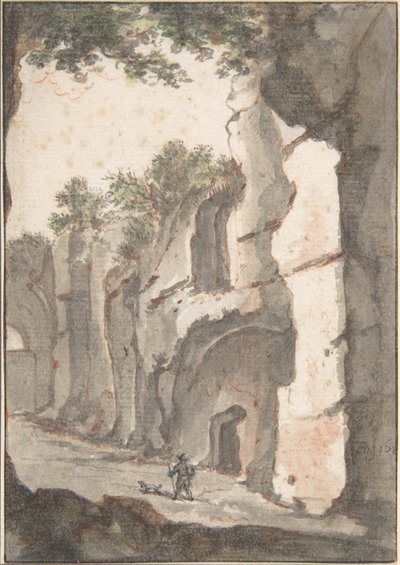 Vista romana de Bartholomeus Breenbergh