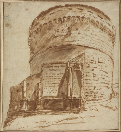 Tumba de Plautio de Bartholomeus Breenbergh