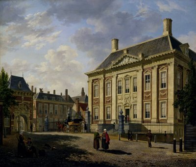 La Mauritshuis en La Haya de Bartholomeus Johannes van Hove