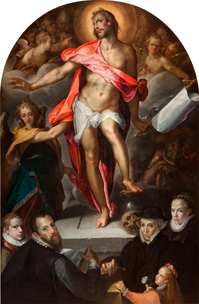 Epitafio del orfebre Nicolás Müller de Praga de Bartholomaeus Spranger