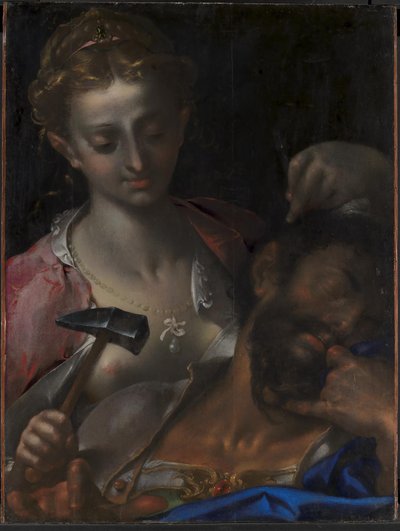 Jael mata a Sísara de Bartholomeus Spranger
