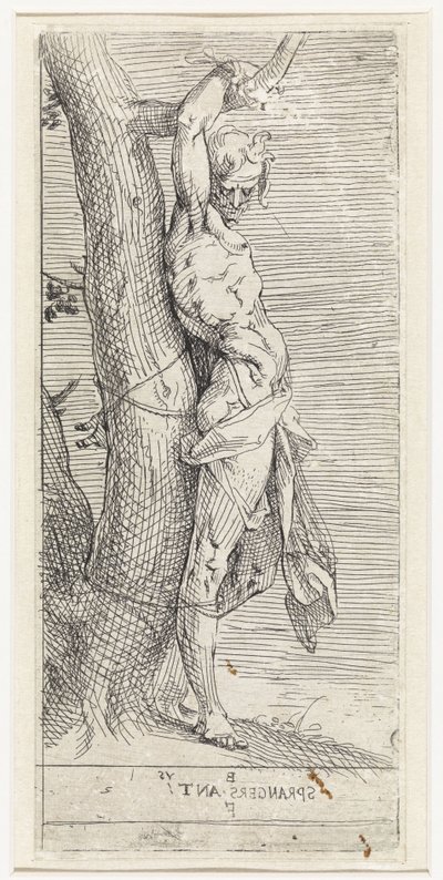 martirio de san sebastián de Bartholomeus Spranger