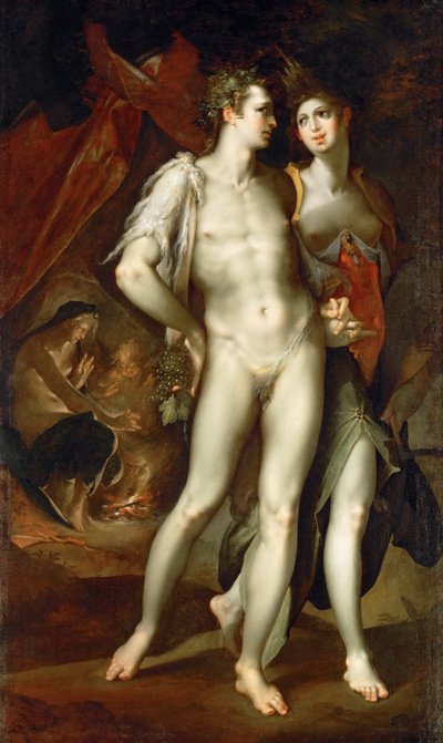 Sin Ceres y Baco, Venus se enfría de Bartholomaeus Spranger