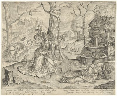 Píramo y Tisbe de Bartholomeus Willemsz. Dolendo