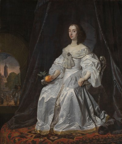 María Estuardo, Princesa de Orange, como viuda de Guillermo II
Retrato de la princesa María Estuardo (1631-1660), viuda de Guillermo II, príncipe de Orange de Bartholomeus van der Helst