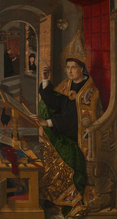 San Agustín, 1477-85 de Bartolomé Bermejo