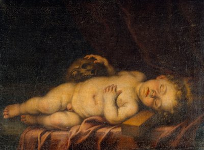 El Niño Jesús dormido en la cruz de Bartolomé Esteban Murillo