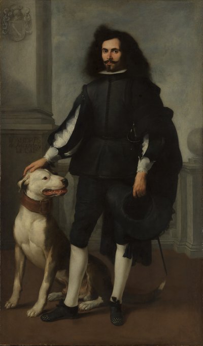 Don Andrés de Andrade y la Cal, ca. 1665-72 de Bartolomé Esteban Murillo