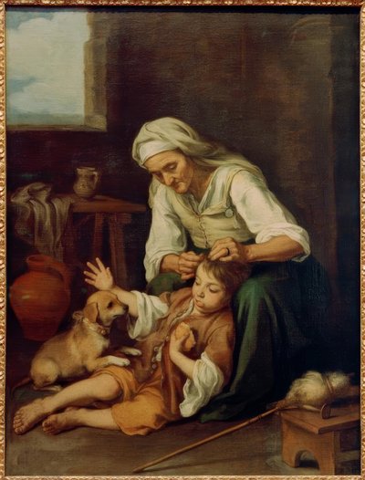 Aseo doméstico de Bartolomé Esteban Murillo