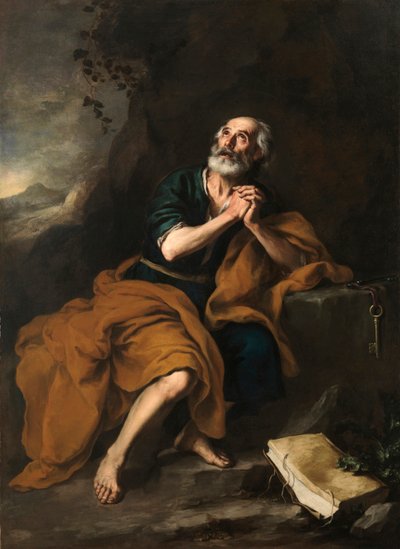 Pedro el Apóstol, 1665-1670 de Bartolomé Esteban Murillo