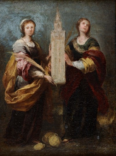 Santa Justa y Santa Rufina de Bartolomé Esteban Murillo