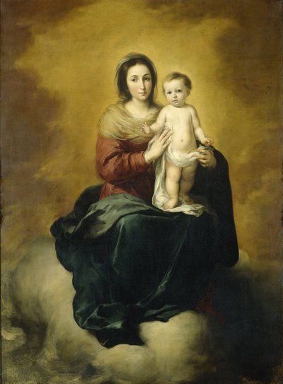 La Virgen y el Niño de Bartolomé Esteban Murillo