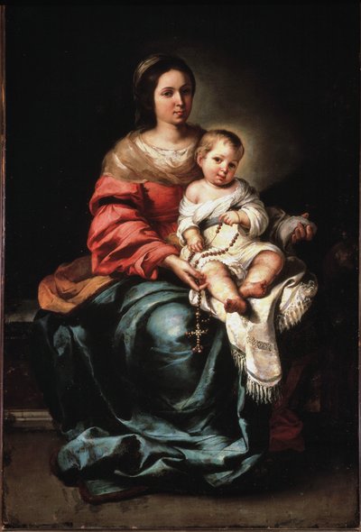 Virgen del Rosario de Bartolomé Esteban Murillo