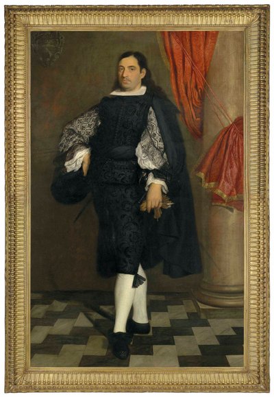 Retrato de un caballero de Bartolome Esteban and studio Murillo