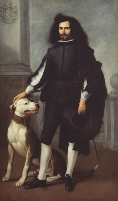 Don Andrés de Andrade y la Cal, c.1665-72 de Bartolomé Esteban Murillo