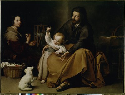 Sagrada Familia del Pájaro de Bartolomé Esteban Murillo