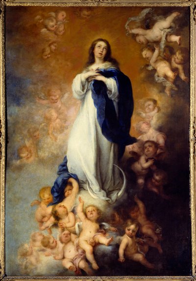 Diseño inmaculado de Bartolomé Esteban Murillo