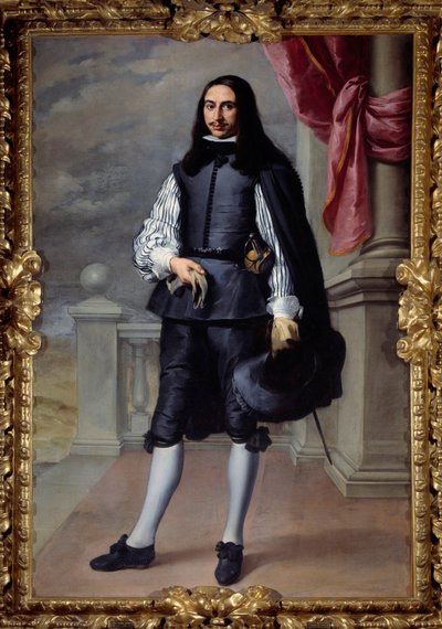 Retrato de cuerpo entero de Fernández de Velasco, caballero de Sevilla de Bartolomé Esteban Murillo