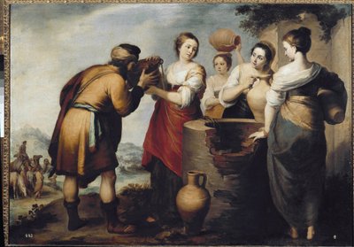 Rebeca y Eleazar en el pozo de Bartolomé Esteban Murillo