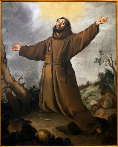 San Francisco de Asís recibiendo los estigmas de Bartolomé Esteban Murillo