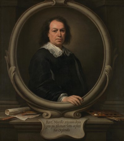 Autorretrato, c.1670-73 de Bartolomé Esteban Murillo