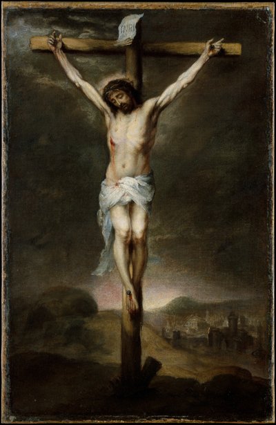 La crucifixión de Bartolomé Esteban Murillo