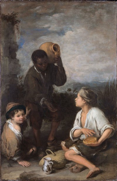 Tres niños de Bartolomé Esteban Murillo