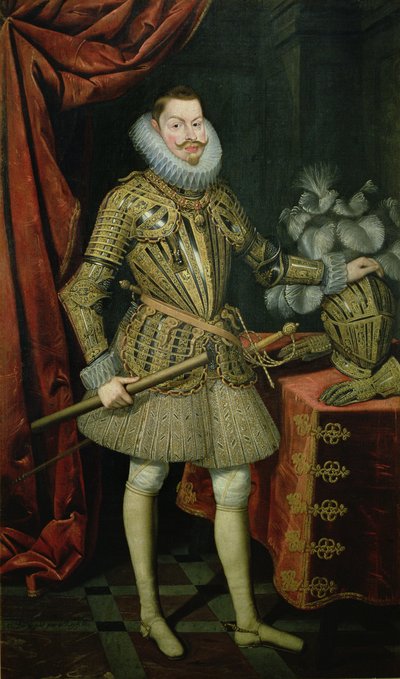 Retrato de Felipe III de España (1578-1621) 1621 (óleo sobre lienzo) de Bartolome Gonzalez
