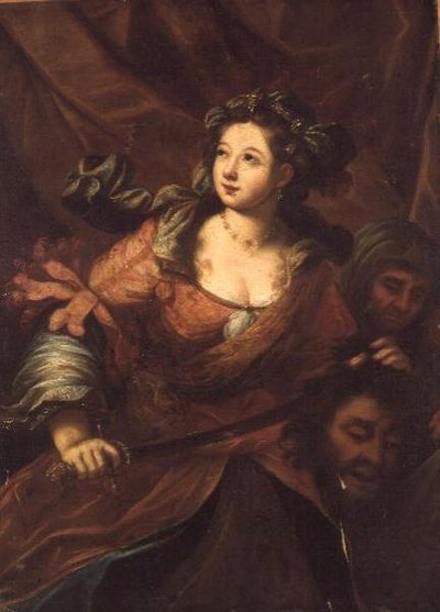Judith saliendo de la tienda de Holofernes de Bartolomeo (attr. to) Biscaino