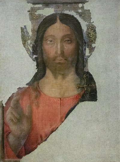 Salvator mundi, c.1480-81 (temple sobre tabla) de Bartolomeo (attr. to) Della Gatta