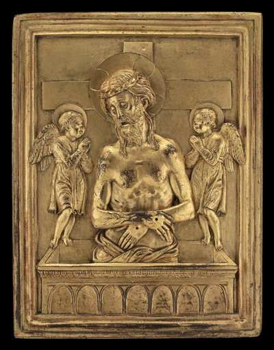 El Cristo Muerto con Dos Ángeles de Bartolomeo Bellano