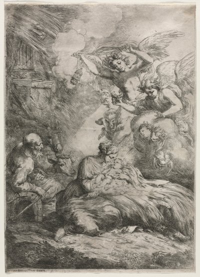 The Nativity de Bartolomeo Biscaino