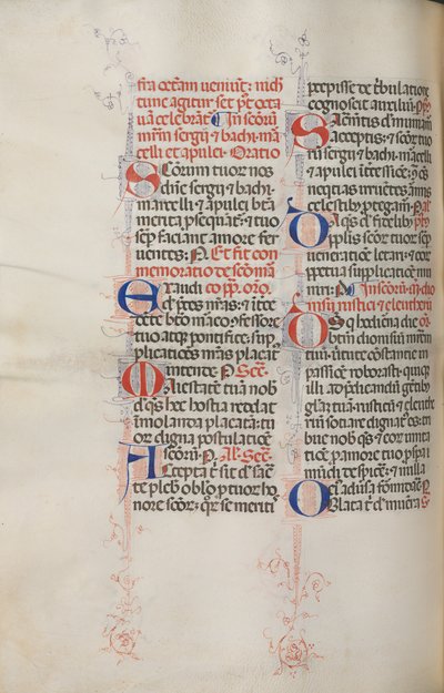 Misal: Fol. 319v: San Francisco y Misa completa de San Francisco, 1469 de Bartolomeo Caporali