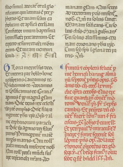Misal: Folio 400: Colofón, 1469 de Bartolomeo Caporali