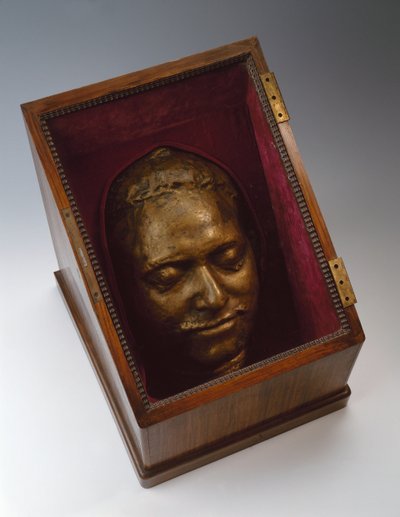 Máscara mortuoria de Pedro I, 1725 de Bartolomeo Carlo Rastrelli