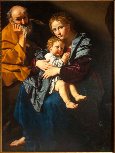 Sagrada familia de Bartolomeo Cavarozzi
