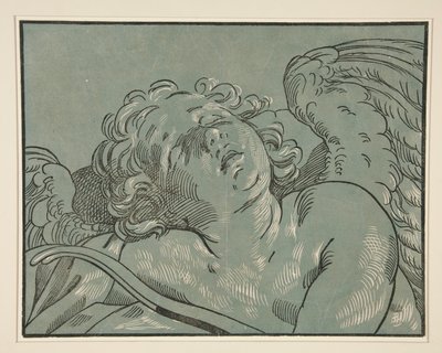 cupido durmiente de Bartolomeo Coriolano