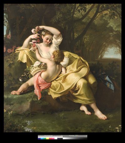 Alegoría de la primavera, 1705-09 de Bartolomeo Guidobono