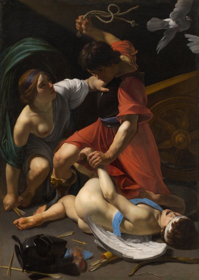 Cupido castigado de Bartolomeo Manfredi