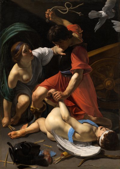 Cupido castigado, 1613 de Bartolomeo Manfredi