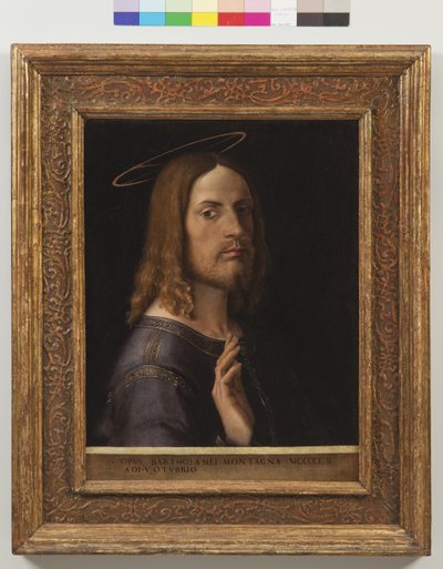 Jesús Bendiciendo, 1502 de Bartolomeo Montagna