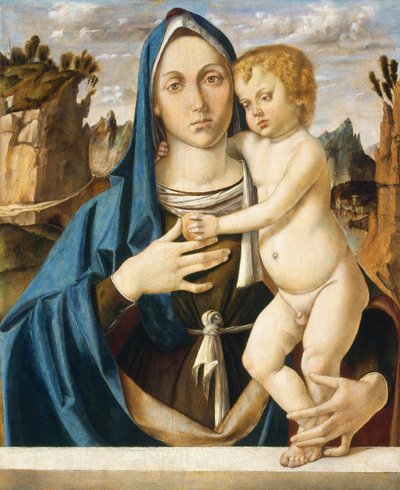 Madonna y Niño de Bartolomeo Montagna