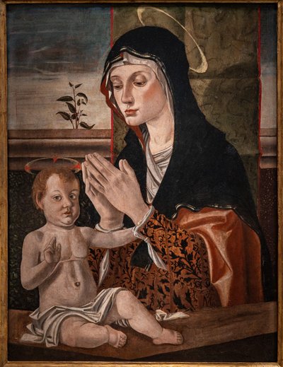 La Virgen con el niño Jesús de Bartolomeo Montagna