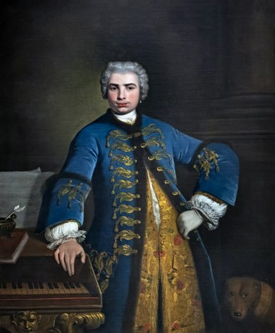 Retrato de Farinelli de Bartolomeo Nazari