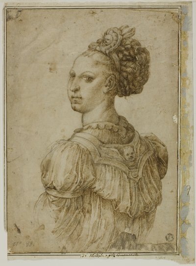Busto Ideal de una Mujer de Bartolomeo Passarotti