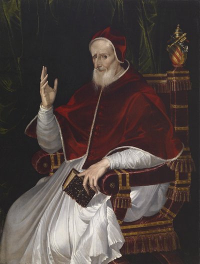 Retrato del Papa Pío V, c.1566 de Bartolomeo Passarotti