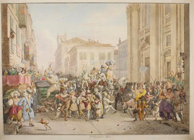 El Carnaval de Roma de Bartolomeo Pinelli