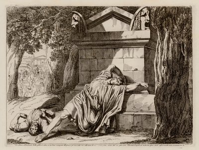 Muerte de Cayo Graco de Bartolomeo Pinelli